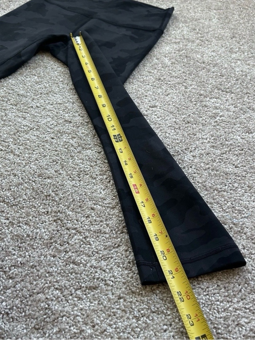 Lululemon Wunder Train HR Crop 21 Heritage 365 Camo Deep Coal Multi Leggings 6 - Picture 4 of 9
